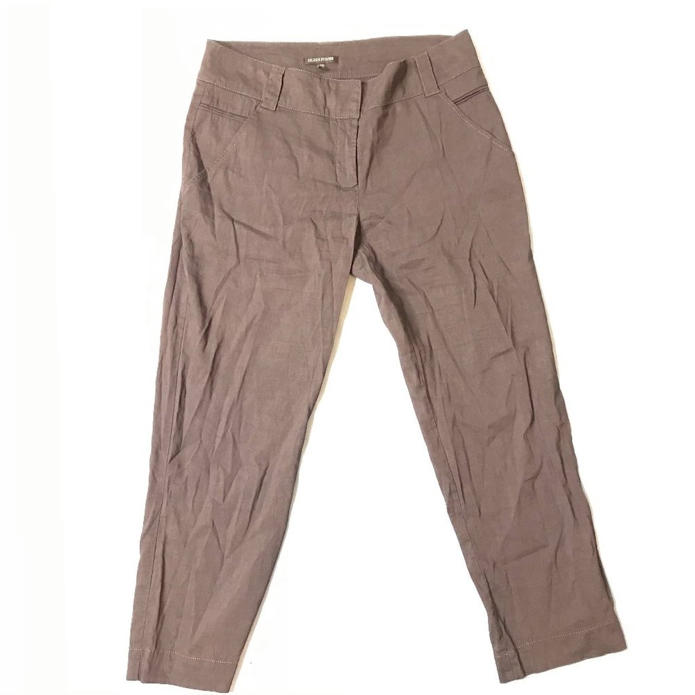 Eileen Fisher Gray Capri Pants